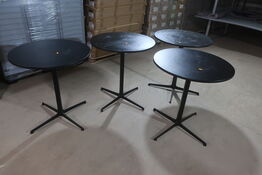 4 stk. Sorte borde ARPER Model: Ginger