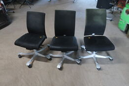 3 stk. Kontorstole HÅG Model: H04 4400