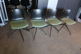 4 stk. Mødestole ARPER Model: Cafita 46