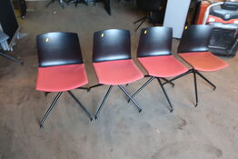 4 stk. Mødestole ARPER Model: Cafita 46