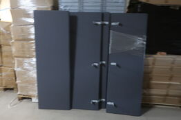 4 stk. afskærmnings paneler til borde EFG