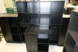 5 stk. reoler/skabe CUBE DESIGN