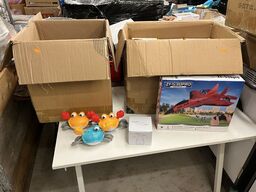 14 stk. cute crab, octopus, 30 stk. small duck og fjernstyret fly