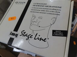 7 stk. Madonna microfoner, STAGE LINE