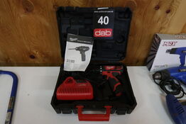 Akku boremaskine, Milwaukee M12 BDD