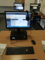 HP 22" skærm m. tastatur L2208w (PC medfølger ikke)