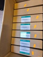 7 ks. á 10 pk. PROKORD RJ45 Cat.6A 1m kabler (ubrugt)