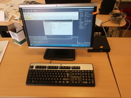 HP 22" skærm m. tastatur L2208w (PC medfølger ikke)