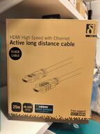 25 m. DELTACO aktivt HDMI kabel til 4K