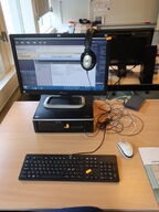 HP 22" skærm m. tastatur L2208w (PC medfølger ikke)