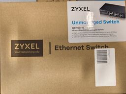Netværksswitch ZYXEL GS1100-16 16 port (ubrugt)