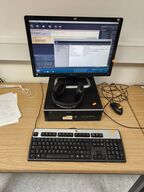 Skærm 22" m. tastatur HP L2206w (PC medfølger ikke)