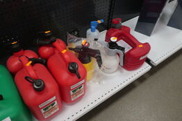 Kombidunke samt tryksprøjter