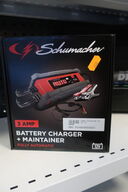 Batterilader SCHUMACHER 3 AMP 