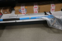 Brækstang, forlængetoppe samt aftrækker 