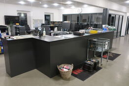 Butiksdisk uden indhold 