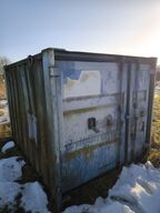 8 fods container med indhold