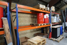 2 stk. pallereol uden indhold