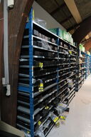 3 fag lagerreoler uden indhold