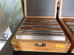 Præcisionsblokke i trækasse/ parralel klodser