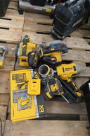 5 stk. Akku-værktøj DEWALT