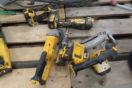 5 stk. Akku-værktøj DEWALT