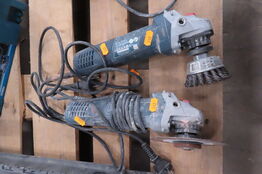 2 stk. Vinkelslibere BOSCH