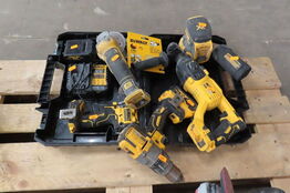 5 stk. Akku-værktøj DEWALT