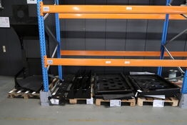 4 stk. paller med varelager/reservedele