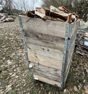 Birkebrænde i Trækasse  Fyrrings Klart