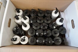 Kasse med hårprodukter, Good Society 1000ml.