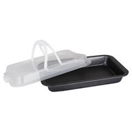 2 stk. Aldente bradepande med låg sort 36 cm