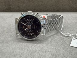 Armbåndsur  MASERATI EPOCA 42 MM CHR BLUE DIAL BR SS