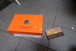 Cykelsko DMT Road Str: 43 samt kæde m.m.