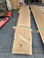 1 stk. Egetræsplanke str. 265 x 57 x 5,5