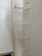 5 stk. Kosteskabsindsatse H: 83 x B: 35,5 x D: 28 cm