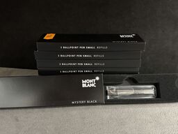 24 stk. Fyldepenne/Ballpoint Small Refill MONTBLANC MYSTERY BLACK