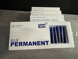 40 stk. Blækpatroner MONTBLANC BLUE