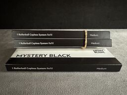 3 stk. Fyldepenne/Rollerball Refill MONTBLANC MYSTERY BLACK