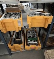 Skiltesystem Modulex 6 ks.  - Afhentes inden kl. 12