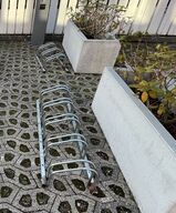 Cykelstativer Blank til  5+3 Cykler