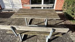 Bord Bænkesæt  Metalstel Model 2