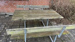 Bord Bænkesæt  Metalstel Model 2