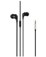 3 stk. Vivanco Talk 4 In Ear hovedtelefoner kabelbundet Sort