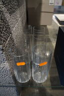 6 stk. Glas HAY ANGLE GLASS MEDIUM