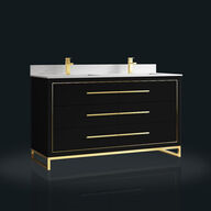 Baderumsmøbel, Colombia, Black, 150