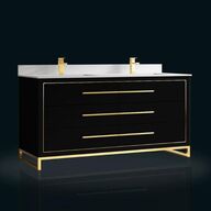 Baderumsmøbel, Colombia, Black, 180