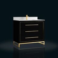 Baderumsmøbel, Colombia, Black, 100