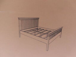 Sengeramme NOVA SOLO HALIFAX BKE 180 BOARD