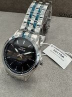 Armbåndsur SECTOR 660 41 MM 3H BLACK DIAL BR SS